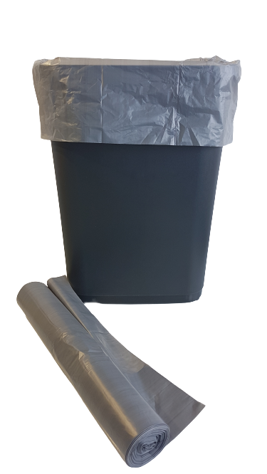 HDPE Garbage Bag Grey 60L 640x800 mm (50 PCS/roll)