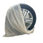 Recycled LDPE Tyre Storage Bags With a Tie, radius 22 sm (5PCS/pack)